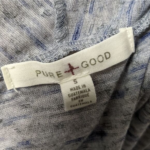 PURE + GOOD Cascadia Waterfall Wrap Cardigan S - Picture 4 of 7